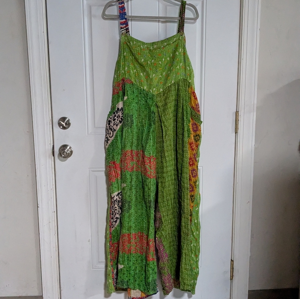 Kantha Bae Green Jumpsuit